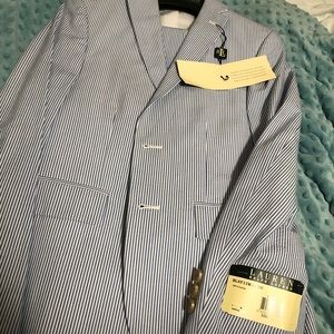 Ralph Lauren seer sucker suit NWT size 10.